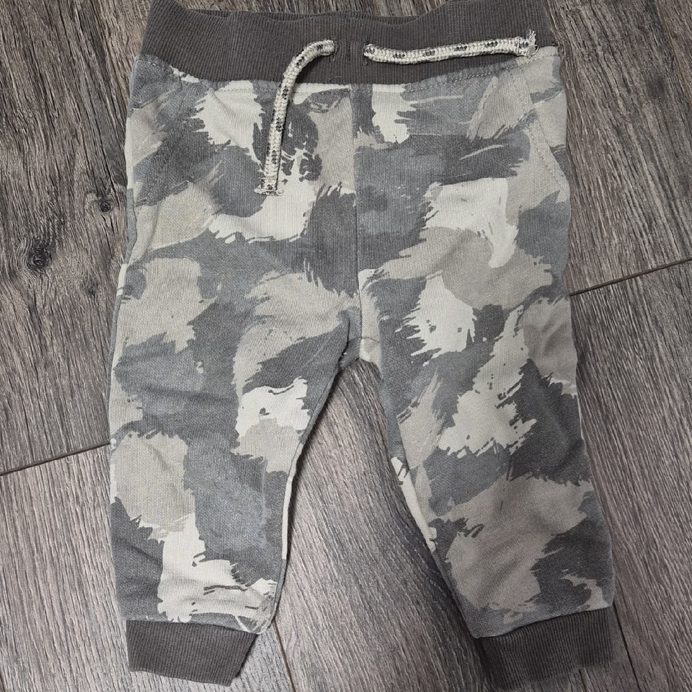 Primark Kids Camouflage Joggers with Drawstring